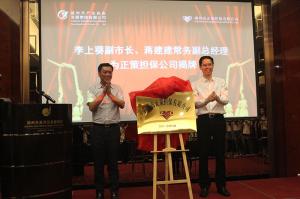 湖州市正策擔保有限公司揭牌開業(yè)